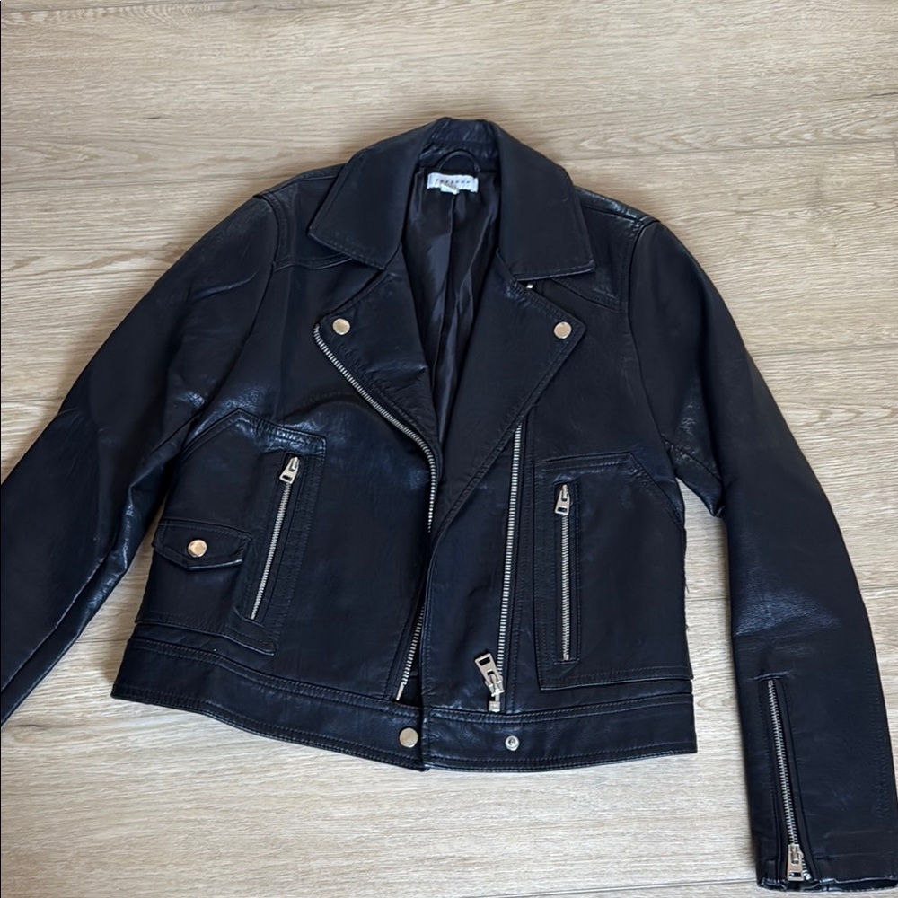 Top shop Women's Black Leather Jacket